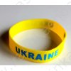 Браслет UKRAINE жовтий, силикон
