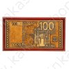 Cofanetto per banconote "Euro" 17 x 8 x 3 cm