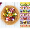 Pellicola pasquale decorativa per uova, 7 motivi diversi nella confezione Pellicola pasquale decorativa per uova, 7 motivi diversi nella confezione