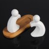 Set per spezie con supporto in legno 2 pz. Set per spezie con supporto in legno 2 pz.