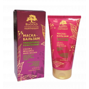 Maschera-balsamo alla placenta e al collagene con bio-oro per capelli colorati "BioGold" 150 ml.
