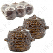 Set vasi in ceramica, 6 pz, , 0,6 l