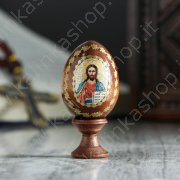 Яйцо сувенирное «Господь Вседержитель», на подставке 3 см × 3 см × 6 см