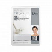 Maschera viso in tessuto DERMAL con collagene e proteine del latte, 23 g