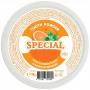 Polvere dentifirica "Speciale" menta + arancia (75g)