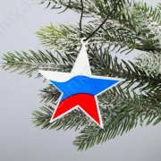 Decorazione per albero di Natale "Stella russa"