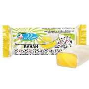 Formaggino di ricotta glassato "33 mucche" alla banana (38g)