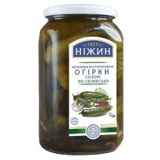 Cetrioli sottaceto "Nizhyn" 5-7 cm, (920 g)