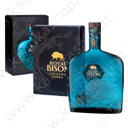 Vodka "Royal Bison blu" 40%, 700 ml