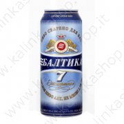 Пиво "Балтика" №7 5,4% ж/б (0,45л)