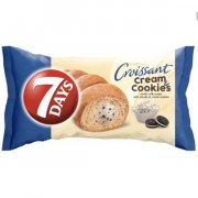 Cornetto "7 Days" crema e biscotti croissant(80g)