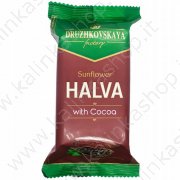 Халва "Дружковская" подсолнечная с какао (200г)
