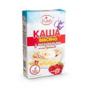 Porridge di avena "Kozub" con fragole (5x40g)