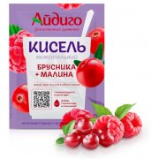 Kissel al gusto di mirtillo rosso e lampone (30 g)