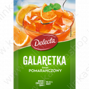 Gelatina "Delecta" al gusto di arancia (70g)