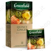 Чай "Greenfield - Quince Ginger" с ароматом японской айвы, имбирем (25Stx1,5g)