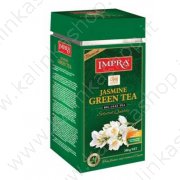 Чай "Impra" зеленый крупнолистовой жасминовый в ж/б (200г)