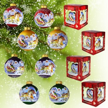 Addobbi natalizi d. 100 mm