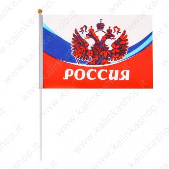Флаг "Россия" (орел), 14 х 21 см