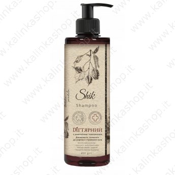 Shampoo con catrame vegetale con alatanina"Shik" 400 ml