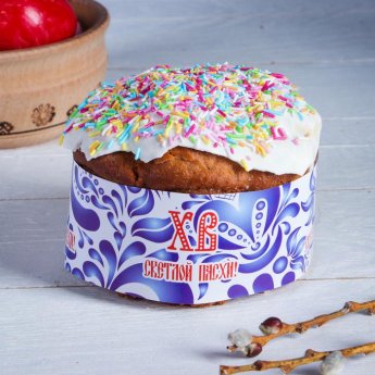 Fascia decorativa per dolce pasquale 240x50mm Fascia decorativa per dolce pasquale 240x50mm