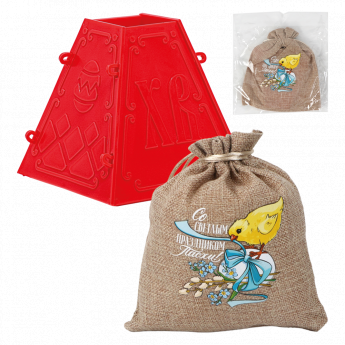 Stampo per dolce pasquale di ricotta (altezza 11,5 cm) per 0,700-1 kg