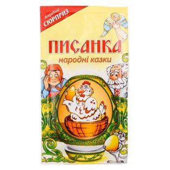 Pellicola decorativa pasquale "Racconti popolari", 7 motivi per confezione Pellicola decorativa pasquale "Racconti popolari", 7 motivi per confezione