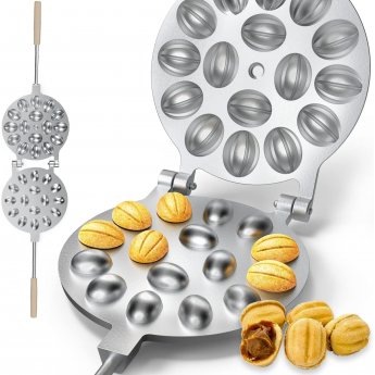 Piastra per biscotti da 9 pezzi d-15,5cm, l-38cm