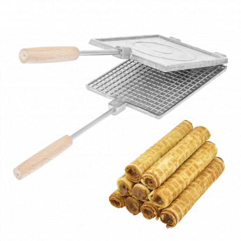 Piastra per waffle rettangolare, 19 x 14,5 cm