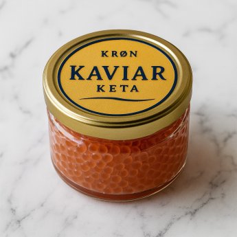 Uova "KRON" di salmone keta (100 g)