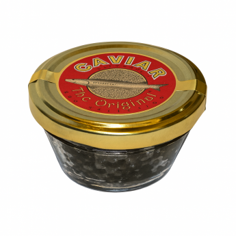 Caviale nero pastorizzato (Storione bianco) (50g)