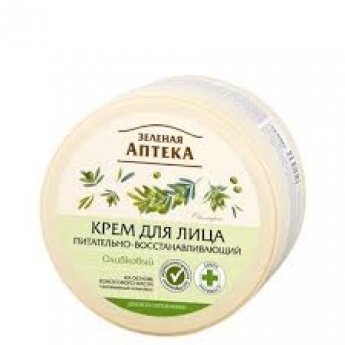 Crema "Green Pharmacy" per il viso Oliva (200 ml)