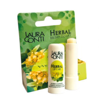LAURA CONTI Balsamo labbra con erbe ed estratto di fiori di tiglio, profumo di tiglio, 4,8 g LAURA CONTI Balsamo labbra con erbe ed estratto di fiori di tiglio, profumo di tiglio, 4,8 g