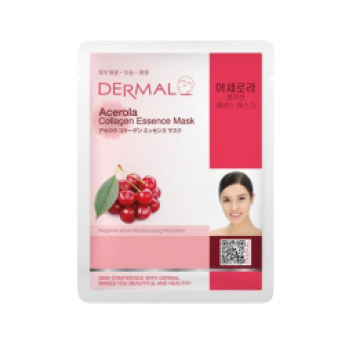 Maschera in tessuto DERMAL al collagene e acerola, 23 g Maschera in tessuto DERMAL al collagene e acerola, 23 g