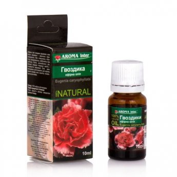 Olio essenziale naturale di chiodi di garofano "Aroma inter 10ml. Olio essenziale naturale di chiodi di garofano "Aroma inter 10ml.