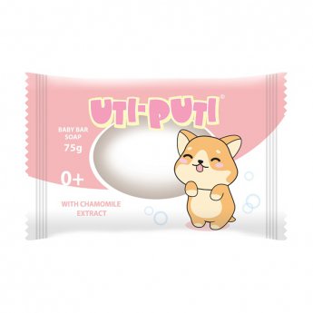 Sapone in crema per bambini con estratto di camomilla "Uti-Puti" 75 gr. Sapone in crema per bambini con estratto di camomilla "Uti-Puti" 75 gr.