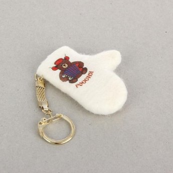 Portachiavi-guanto souvenir "Orsetto con armonica" Portachiavi-guanto souvenir "Orsetto con armonica"