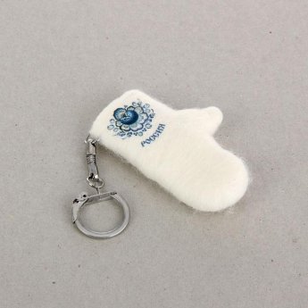 Portachiavi-guanto souvenir "Gzhel" Portachiavi-guanto souvenir "Gzhel"