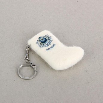 Portachiavi-guanto souvenir "Gzhel" Portachiavi-guanto souvenir "Gzhel"