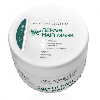 Maschera per capelli rigenerante con olio di argan "Spa Master" 500ml