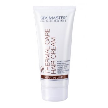Crema termica per capelli ristrutturante con cheratina "Spa Master - Keratin Line" 200ml