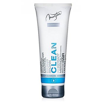 Shampoo per la pulizia profonda con mentolo, limone e alghe, capelli grassi "Spa Master" 250 ml