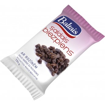 Formaggino di ricotta "Baltais" dolce con uvetta (180g) Formaggino di ricotta "Baltais" dolce con uvetta (180g)