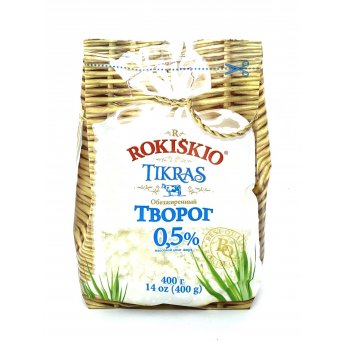 Ricotta "Tikras" 0,5% (400 g)