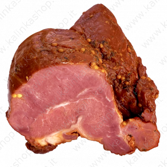 Carne di pecora affumicata (senza strutto) "Beres Dan PASTRAMA de oaie" (peso)