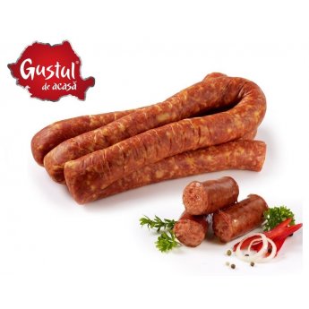 Salsiccia all'aglio " Chirnat Taranesc-GUSTUL" (peso)