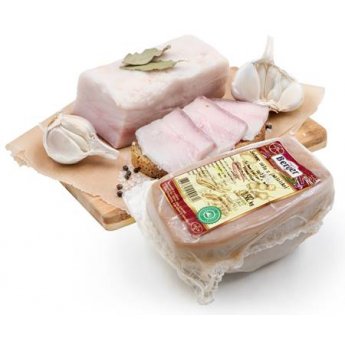 Lardo "Bergher" fatto in casa con sale himalayano (peso)