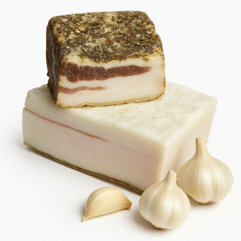 Lardo "Berger" con aglio (peso)