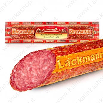 Salume affumicato "Lackmann - Pietroburgo" con carne di maiale (350g)