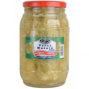 Foglie di verza in salamoia per involtini "Encon" (1560g)